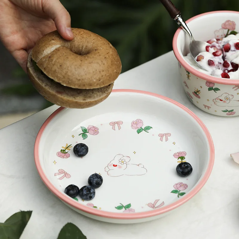 Керамическая сетка Маленький кролик-тюльпан