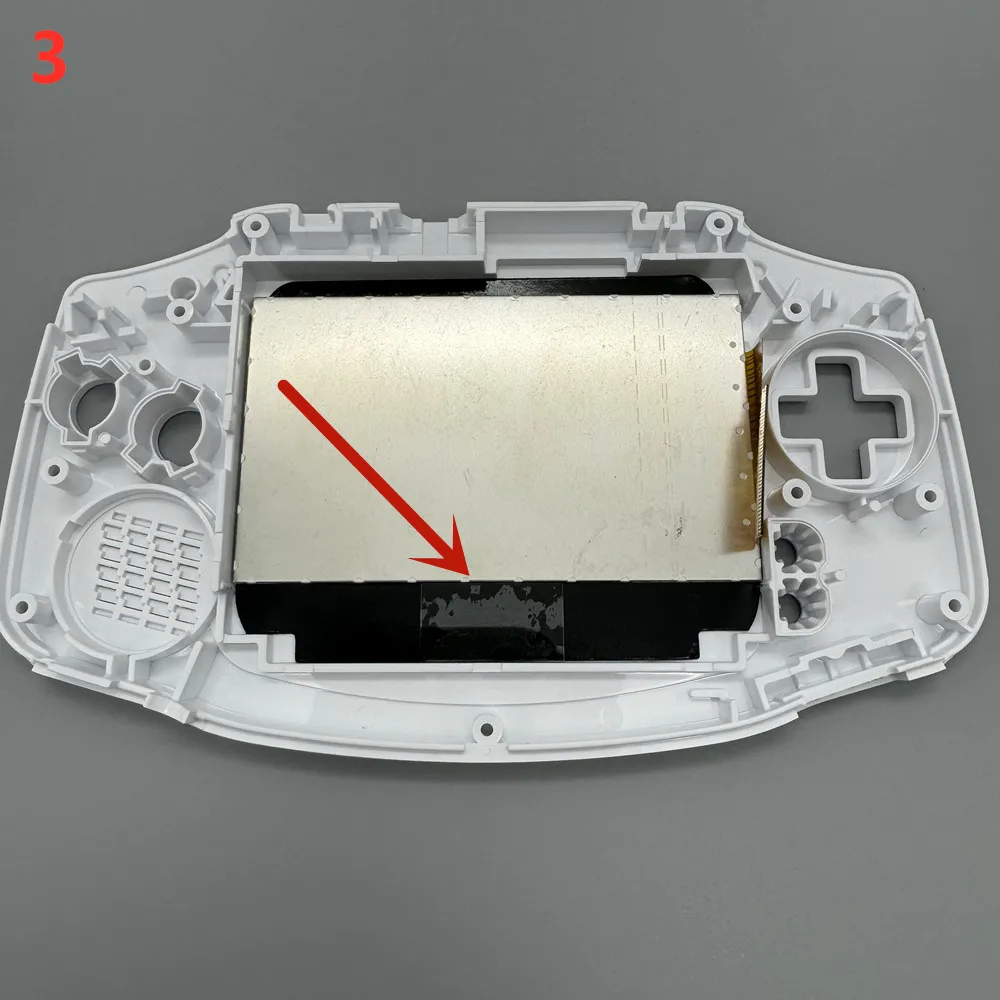 2.9'' IPS LCD-экран для GBA, не требует обрезки корпуса, простая установка, 2.9'' IPS-экран высокой яркости и комплект корпуса для Gameboy Advance GBA. (art.: 3920daa65e615) - 3920daa65e615