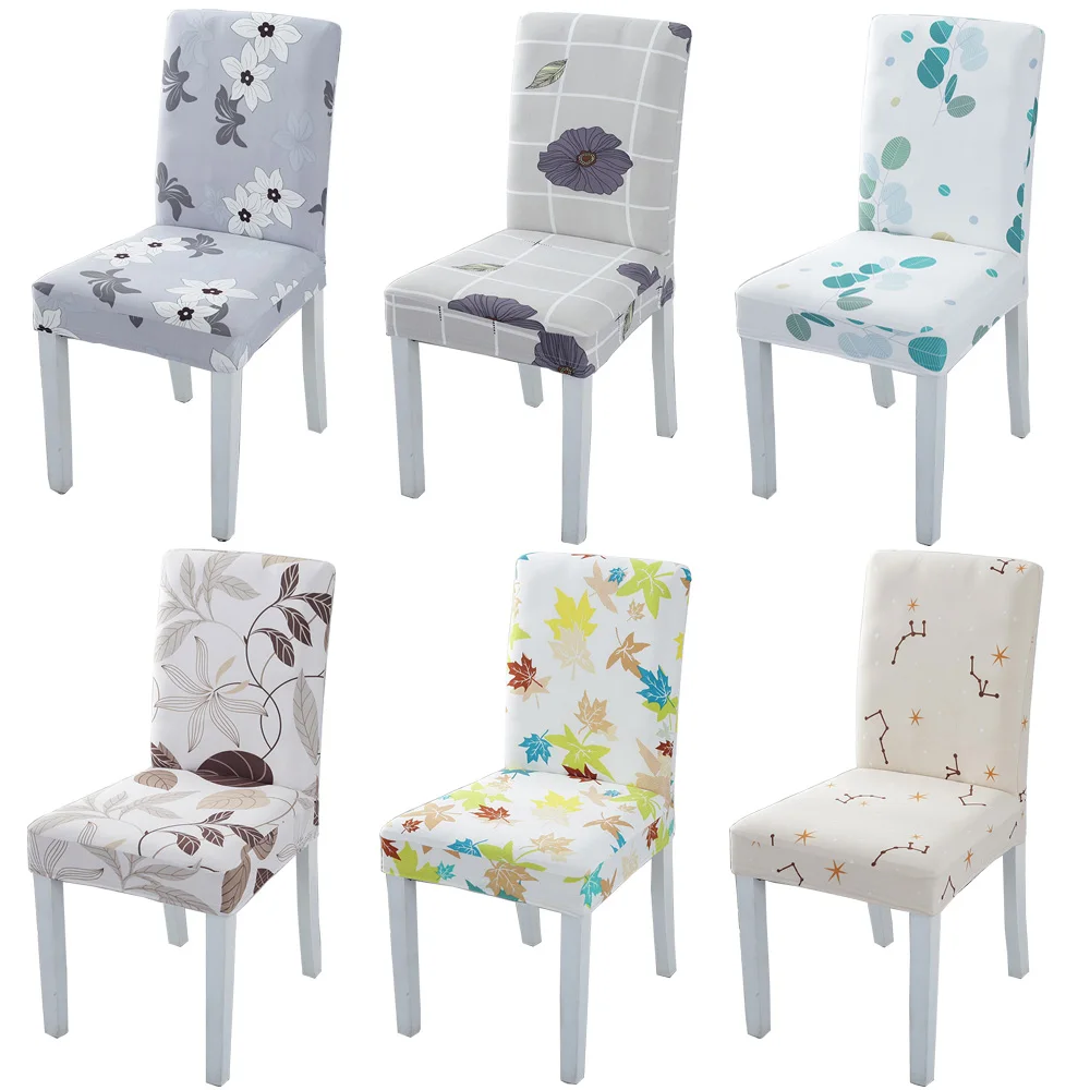 Covers Spandex Elastic Cover Decorative Chair Cover Dinning Room Removable For Wedding Kitchen Office Restaurant Banquet
