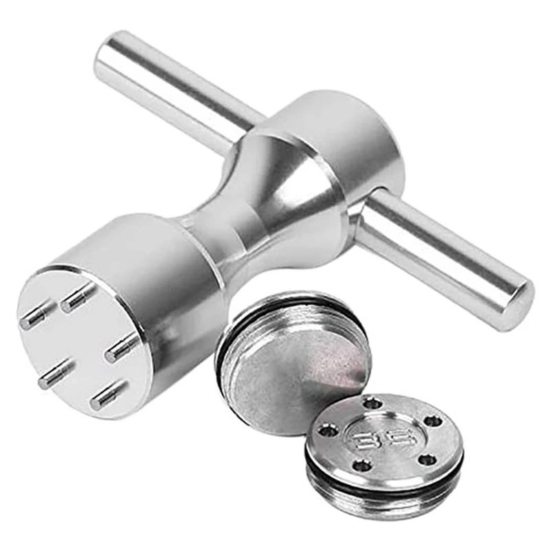 

Golf Weight Kit Silver Golf Weights Wrench 2 Pcs 35G With Golf Weights Wrench Fit Titleist Scotty Cameron Putter Silver