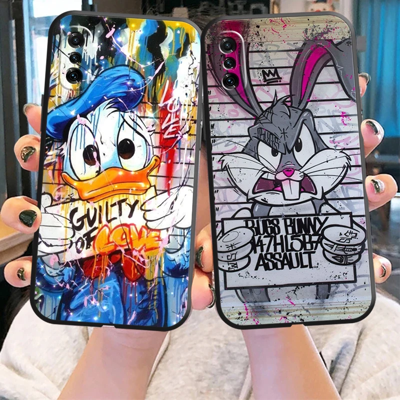 

Disney Phone Case For Xiaomi POCO X3 Pro M3 Pro NFC F3 GT 11 Lite Funda Coque Soft Original Protective Black Smartphone