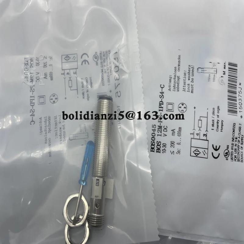 Новый фотоэлектрический переключатель BOS00WF BOS 12M-PA-LE10-S4 BOS00WH 12M-X-LS11-S4 В наличии