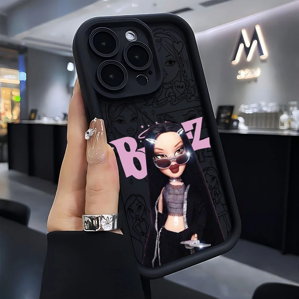 Фото Милый чехол для телефона B-Bratz для Samsung S26 S25 S24 S23 S22 S21 S20 F06 M16 Note 20 FE Plus Ultra 4G 5G, мягкий силиконовый ТПУ №4