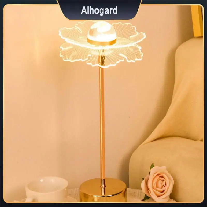 

Butterfly Shape Led Table Lights 180 Degree Rotate Soft Light Transmission Led Desk Lamp Smooth Edges Portable Ambience Lamps
