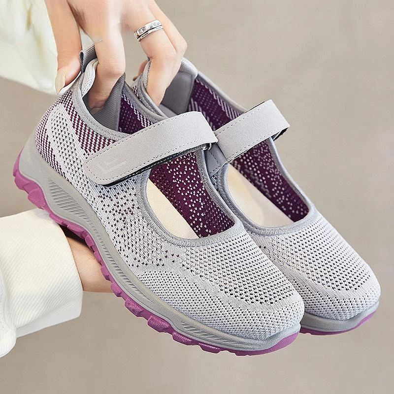 

2023 Women Sneakers Comfortable Mesh Ladies Flats Soft Platform Shoes Summer Breathable Woman Casual Walking Shoes Zapatos Mujer