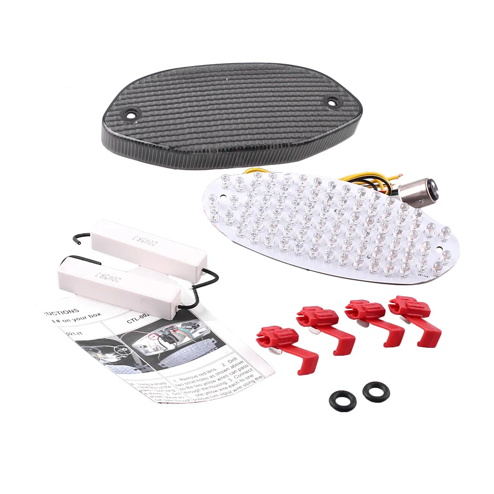 E-Mark для BMW F650CS 2001-2004 и R1100S 1998-2004 Встроенный задний фонарь