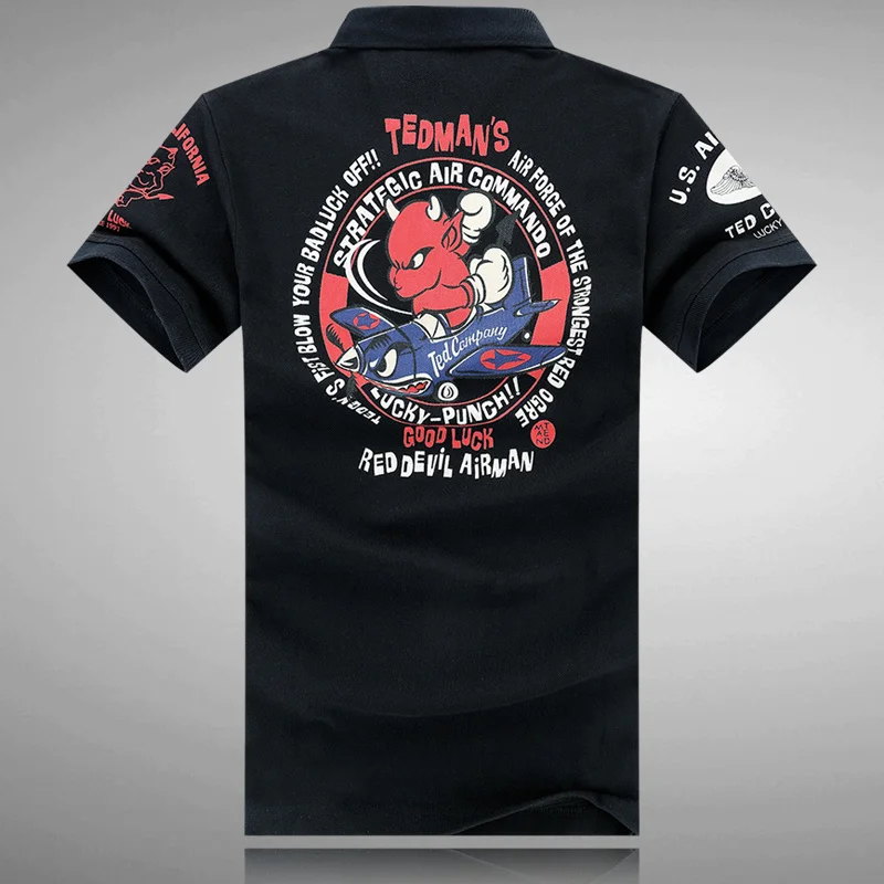 

Рубашка-поло мужская с принтом татуировки в японском стиле