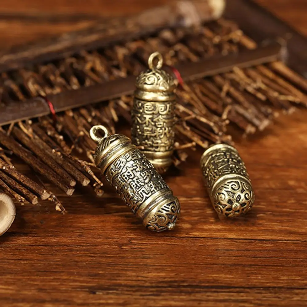 Латунный винтажный кулон для брелока