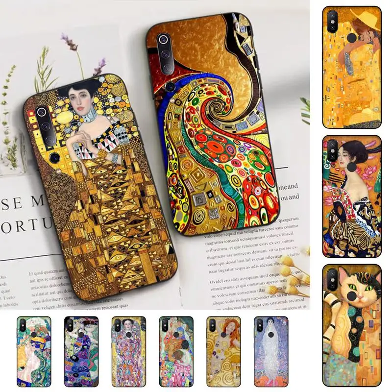 

Kiss by Gustav Klimt Phone Case for Xiaomi mi 5 6 8 9 10 lite pro SE Mix 2s 3 F1 Max2 3
