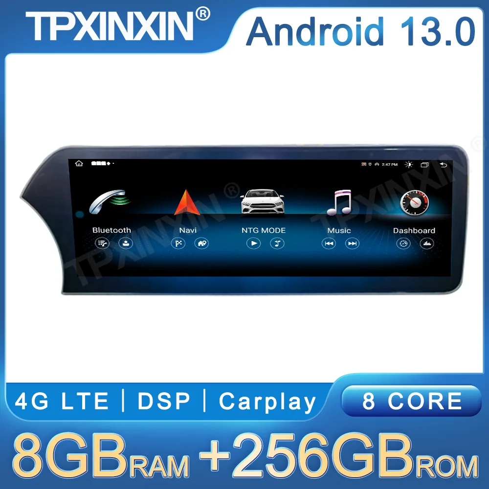 Автомобильный Android-навигатор для Mercedes Benz GLC 2015-2020 Carplay автомобильное радио 14 9