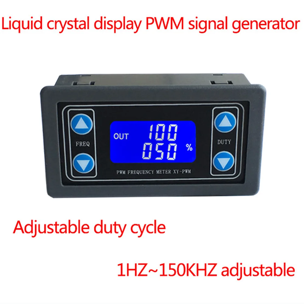 

Signal Generator Digital Display 1HZ~150KHZ 3.3-30V PWM Pulse Frequency Duty Ratio Adjustable Square Wave Rectangular