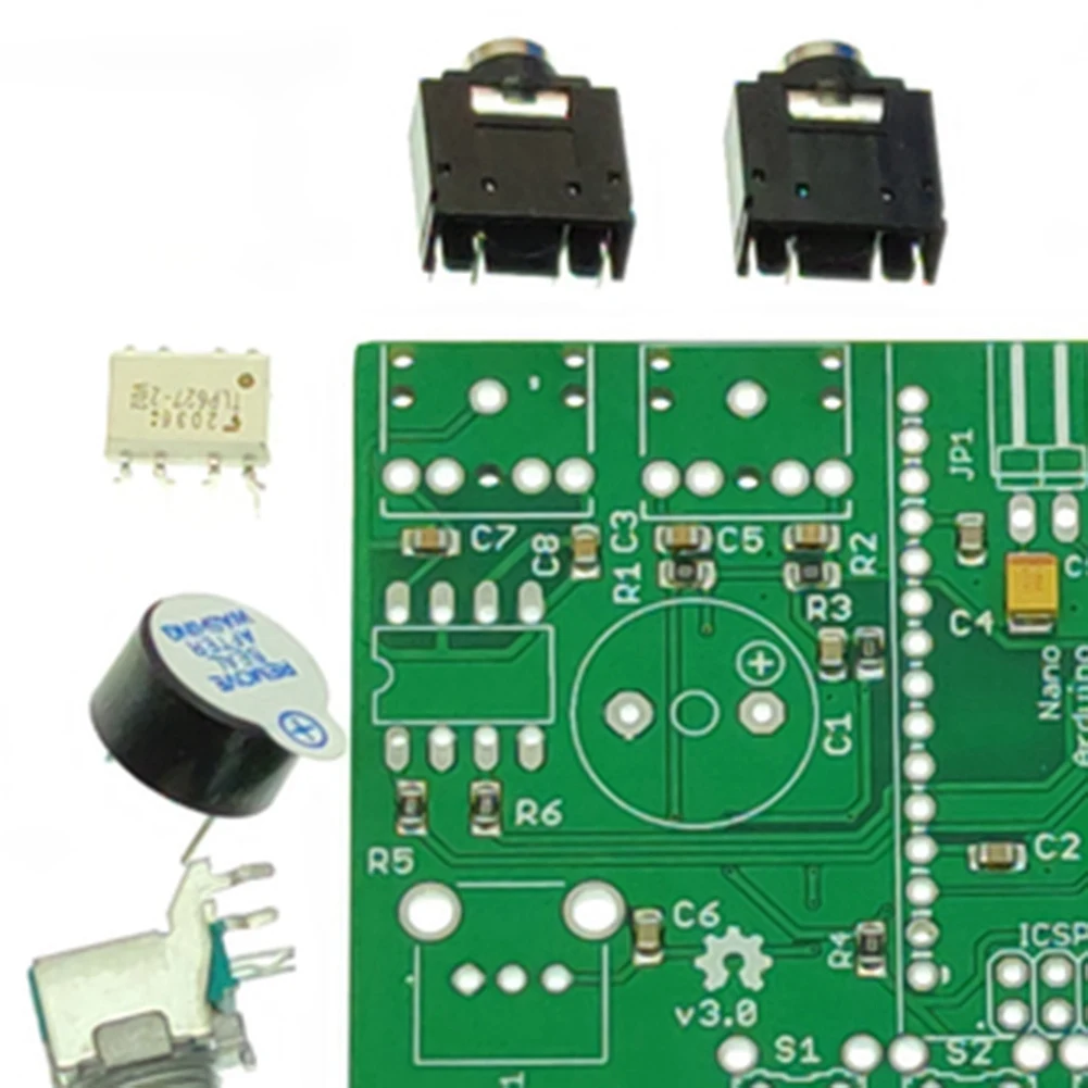 Открытый комплект CW Keyer MK2 с металлическим корпусом Комплект Регулируемая