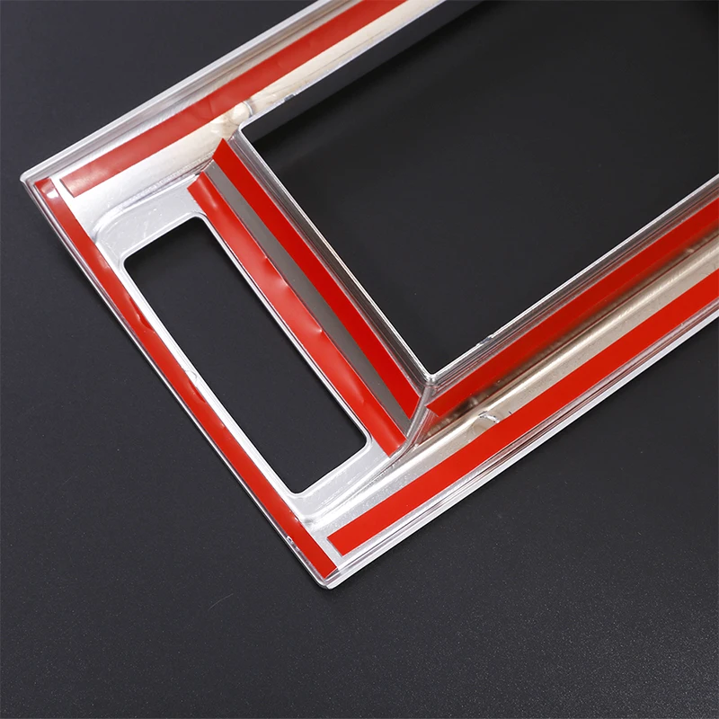 Автомобильная матовая серебряная навигационная рамка из АБС-пластика