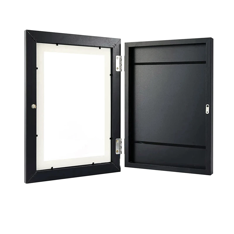 

Front Opening Changeable Art Frame Picture Kids Artwork Frames Changeable Display Art Projects ,Black