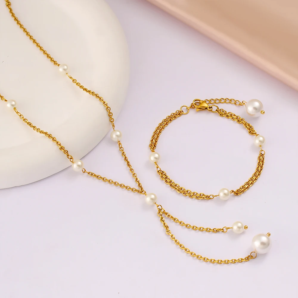 USENSET богемный элегантный комплект ювелирных изделий в кубинском стиле с