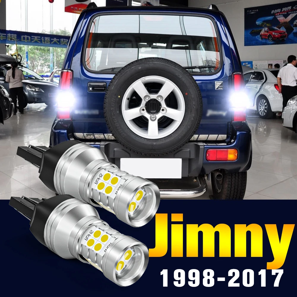 

2pcs LED Reverse Light Bulb Backup Lamp For Suzuki Jimny 1998-2017 2007 2008 2009 2010 2011 2012 2013 2014 2015 2016 Accessories
