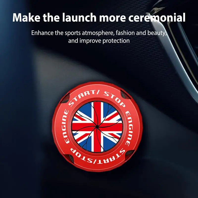 Универсальная нажимная Крышка для запуска двигателя аксессуары и остановки