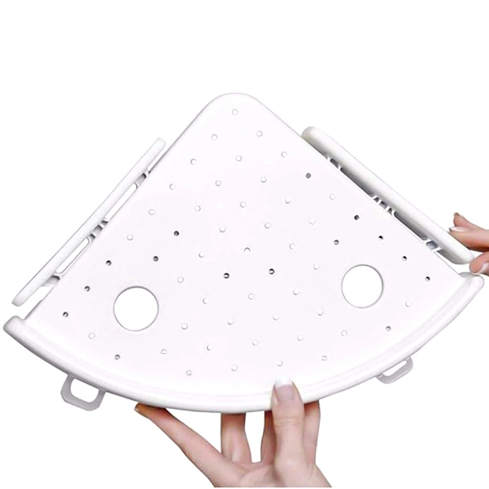 Треугольная полка для душа в ванную комнату угловой держатель хранения