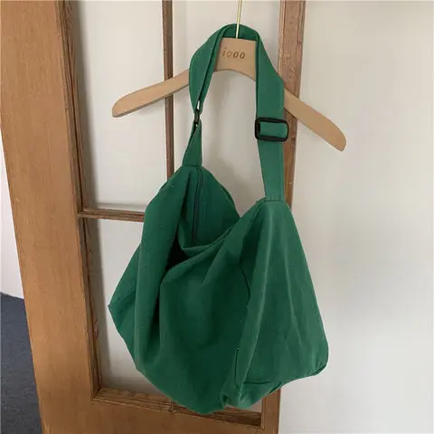 

Bags for Women New Fashion Korean Solid Zipper Soft Casual Shoulder Bag Handbag Pures and Bags Crossbody High-Capacity