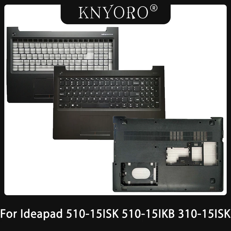 

NEW For Lenovo Ideapad 510-15 510-15ISK 510-15IKB 310-15 310-15ISK 310-15ABR Laptop Palmrest/US Keyboard/Bottom Case AP10T000C00