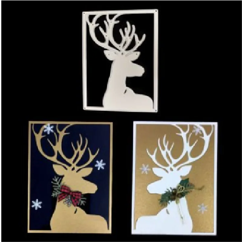 

Metal Cutting Dies 2023 New Hot Sale Christmas Stencils For DIY Scrapbooking Decorative Embossing Handcraft Die Cutting Template