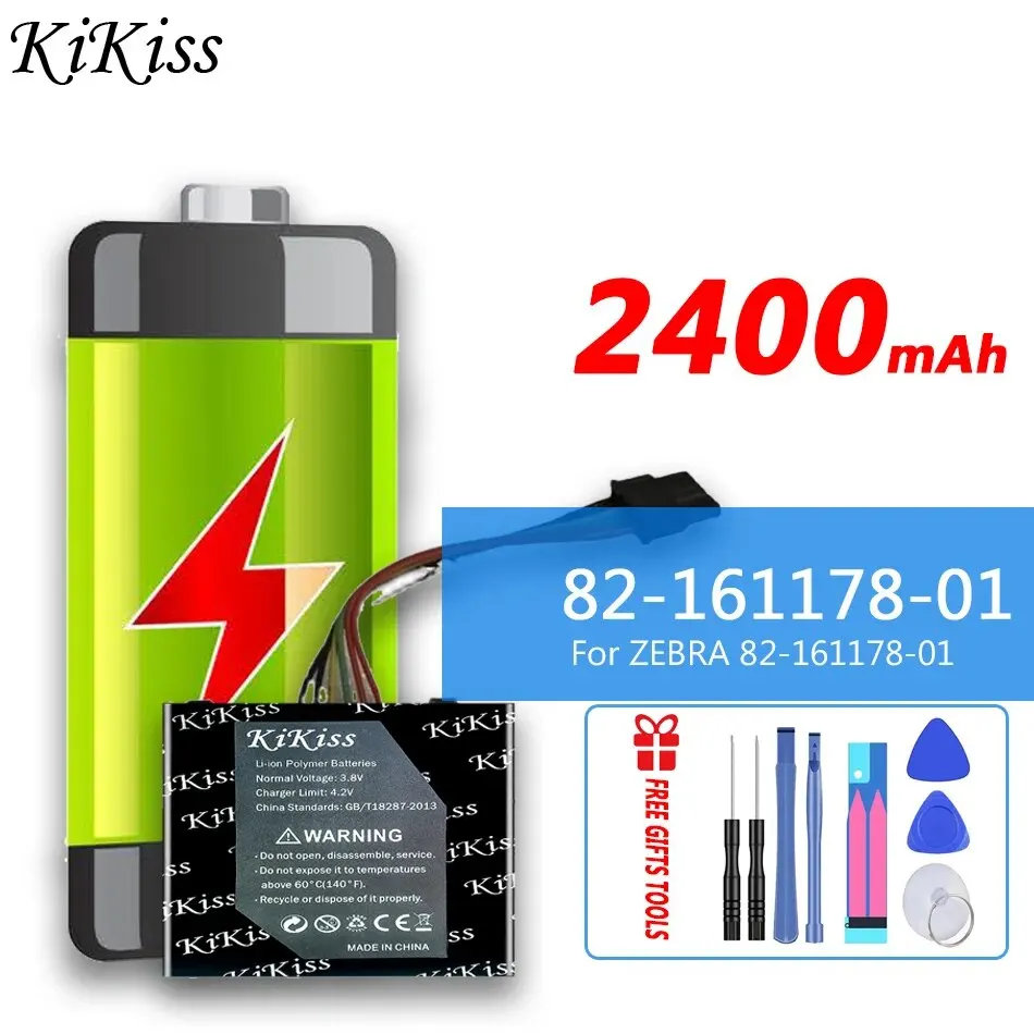 

Аккумулятор KiKiss 8216117801 2400 мАч для ZEBRA 82-161178-01, сменная батарея