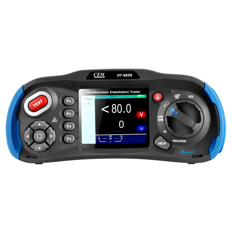 

CEM DT-6650 3.5" LCD display Earth Resistance Megger Insulation Resistance Testing