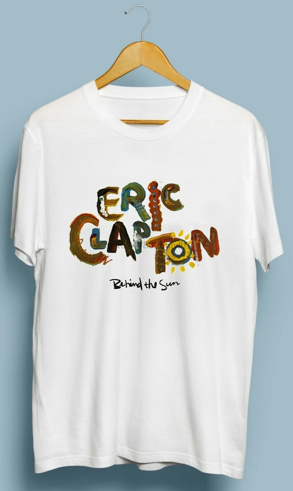 Винтажная Футболка Эрик Клэптон за солнцем Размеры S M L XL 2XL |