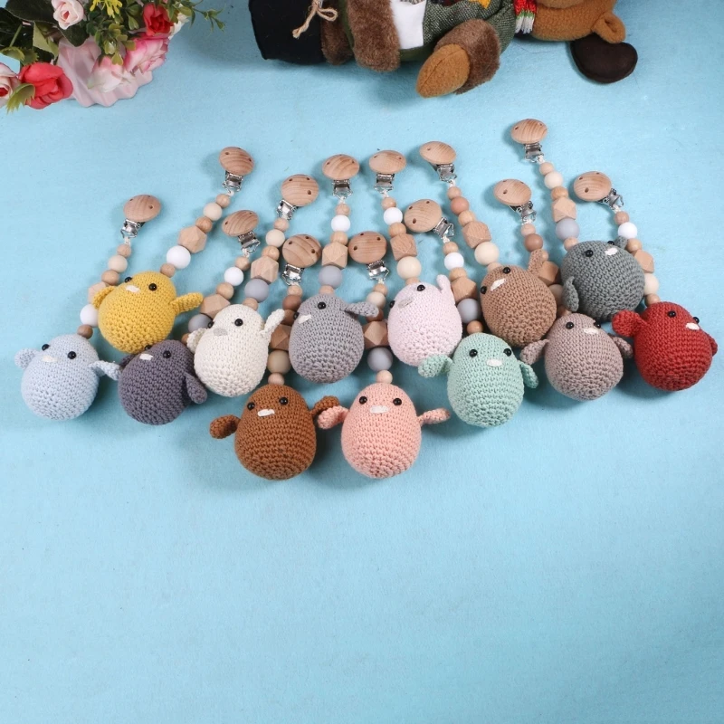 

Stroller Toy Clip-on Babies Stroller Toy Woods Beads Handmade Babies Toy for Infant Boy Girl Strollers Car Seats A2UB