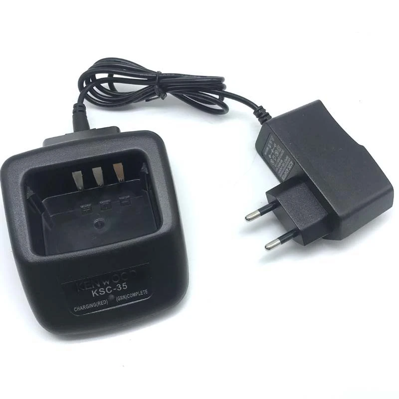 KSC-35 Li-ion Battery Rapid Desktop Charger for KENWOOD KNB-63L KNB-65L KNB-45L KNB-45 For TK2400 TK3207 TK2207 TK-U100 Radio