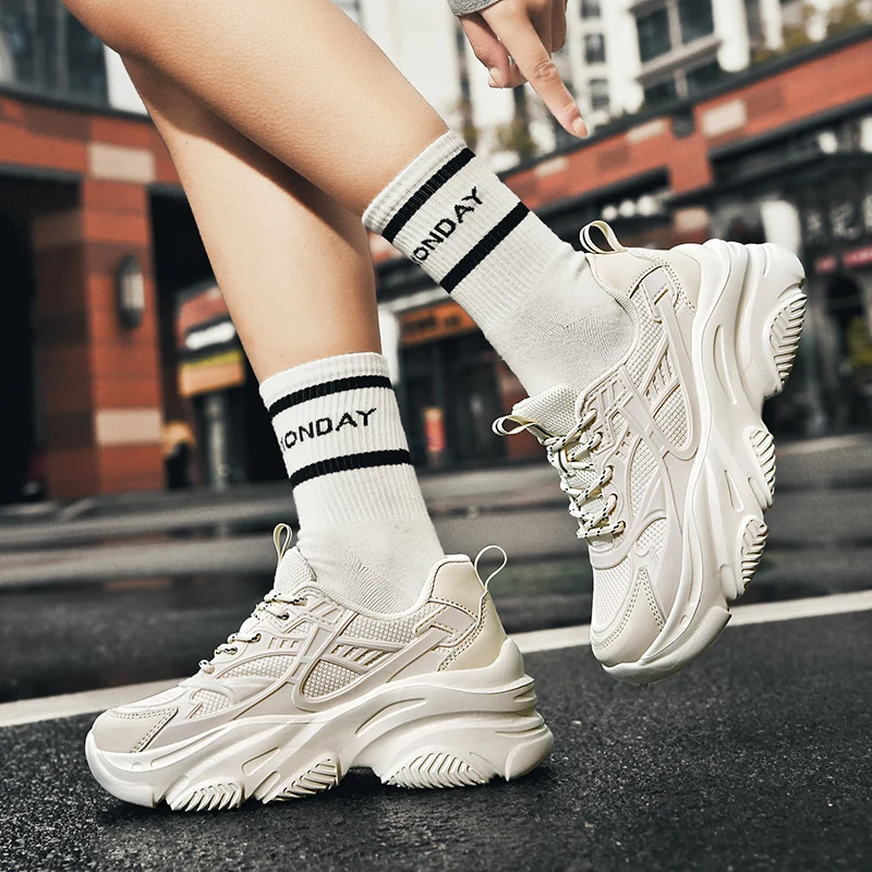 Women's Possession Sneaker Light Walks Shoes for Women Casual Sports Trainers Outdoor Tennis Gym Footwear Increasing