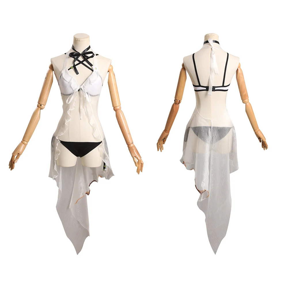 

Arknights Surtr Cosplay Costume Swimsuit Outfits Halloween Carnival Suit