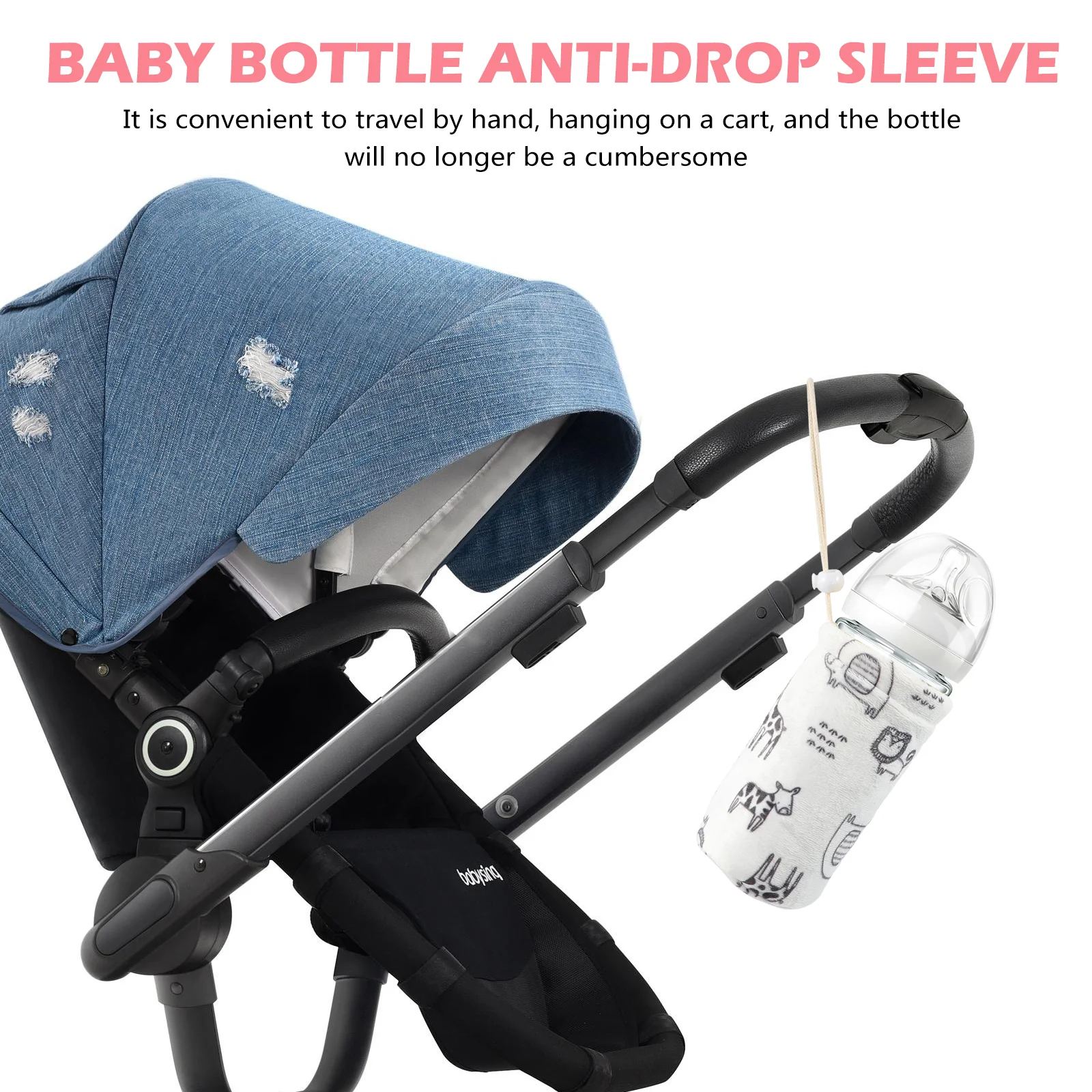 Детская бутылочка с защитой от падения дорожное украшение для воды теплый