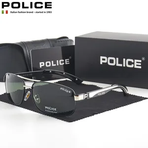 Luxury Brand POLICE Sunglasses Men's Polarized Pilot Sunglasses Top Brand Designer AAAAA+ Driving Gl in Pakistan