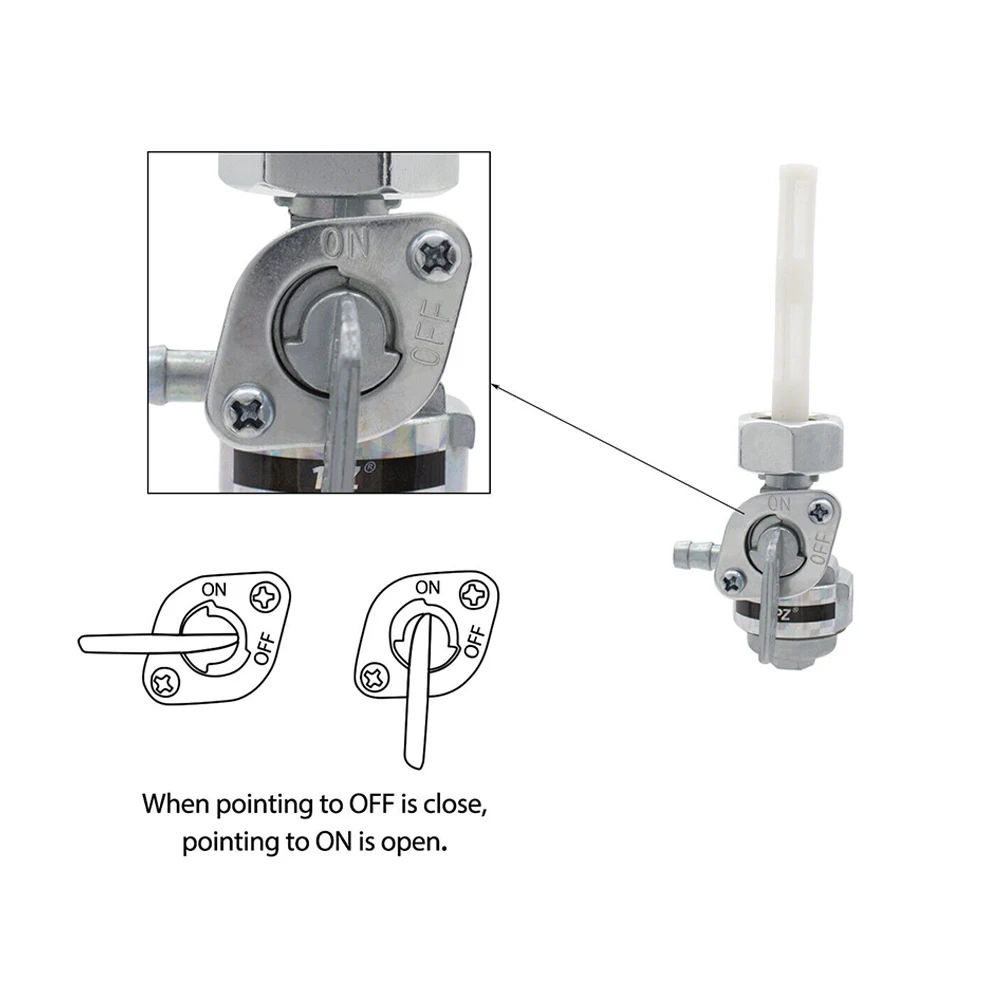 

Generator Fuel Tank Switch 16 X 1.5mm Nut Thread Gas Tank Fuel Valve Petcock Switch Assembly For Honda 22mm Hex Nut Switch