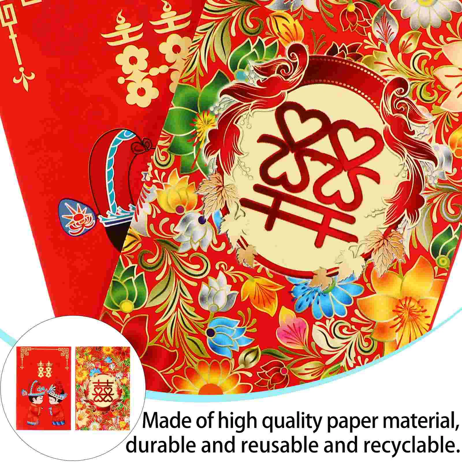 

Red Money Chinese Wedding Envelopes Envelope Lucky Packets Year Packet New Gift Hongbao Hong Bao Pocket Cash Pockets