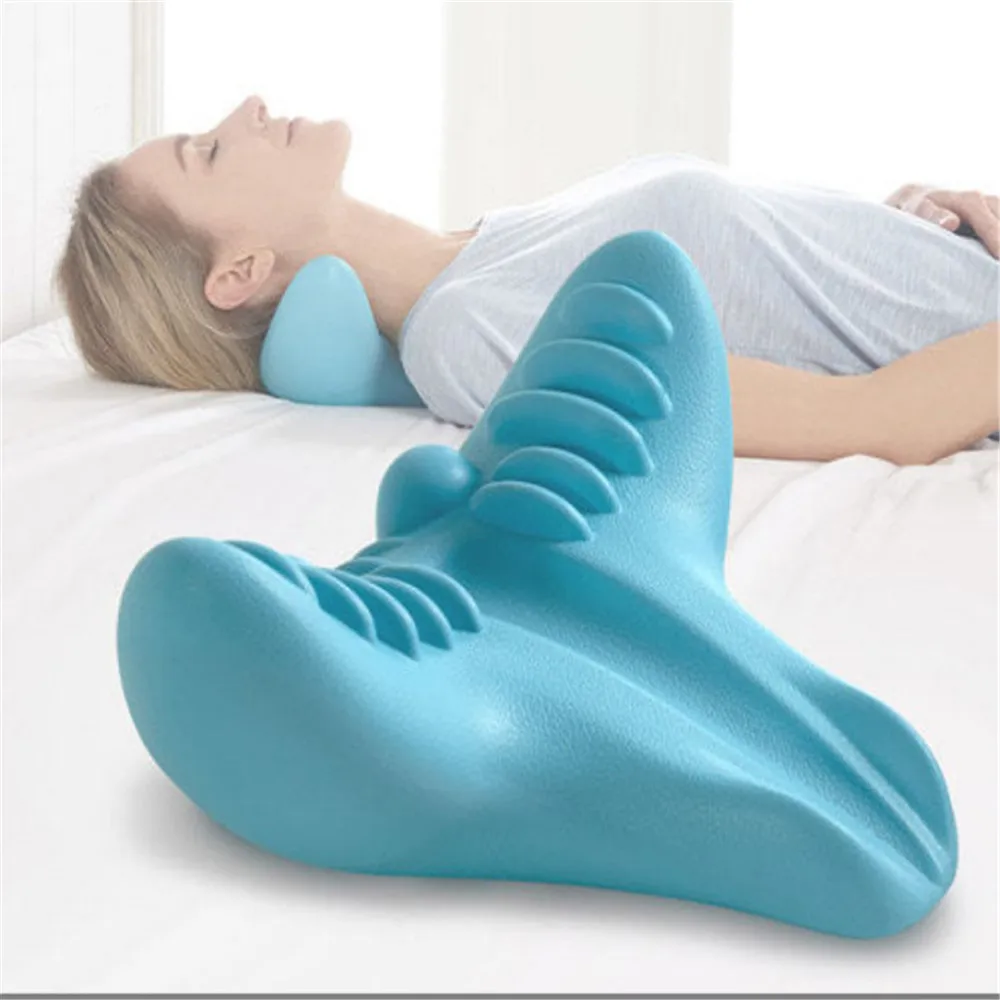 travesseiro massageador ortopedico almofada para o pescoco para o corpo cervical