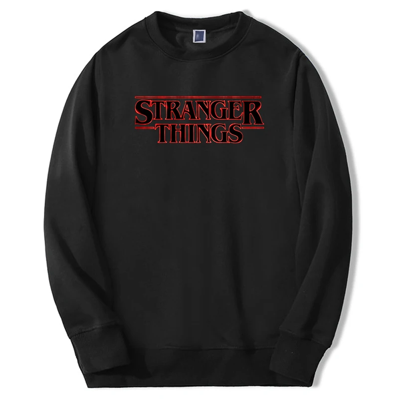 

Stranger Things Figure Mens Sweatshirts Hoodie Cartoon Run Max Hoody Hawkins Pullover Long Sleeve Hip Hop Sudaderas Tracksuit
