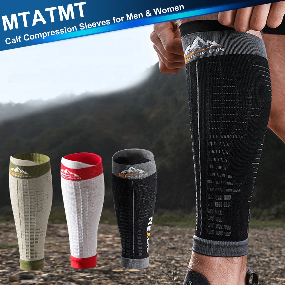 

Calf Compression Sleeves for Women Men Compression Socks Calf Brace Muscle Pain Relief for Running Marathon Hiking Soccer Gift