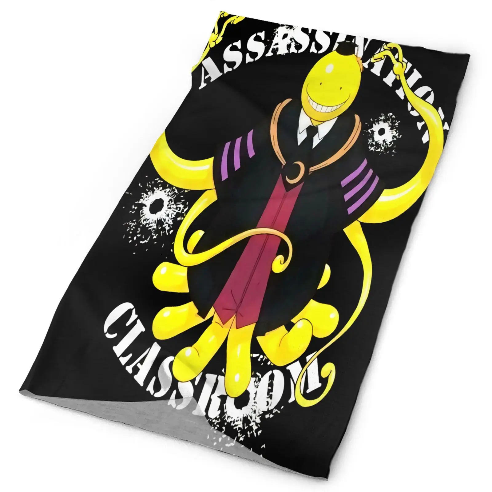 

Assassination Classroom Sensei Licensed Men's Bandana Mask For Men Face Mask Tactic Scarf Balaclava Mask Masks Men's Balaclava