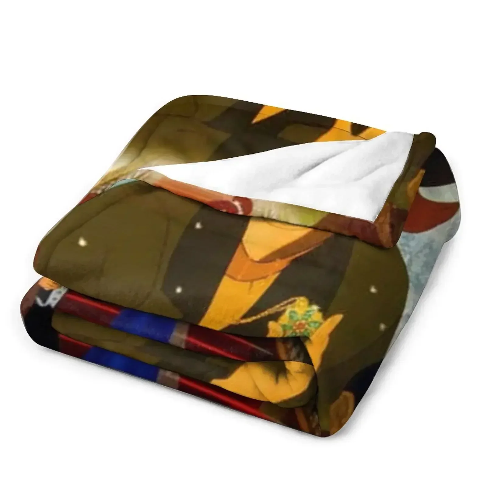 Классическое одеяло с плакатом Anastasia теплая зима на зиму одеяла