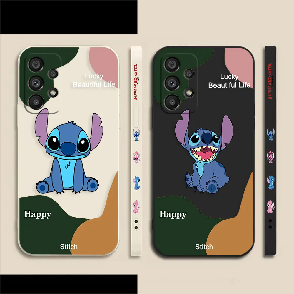 

Cartoon Cute Stitch Case For Samsung A91 A73 A72 A71 A53 A52 A51 A42 A33 A32 A31 A23 A22 A21S A13 A12 A52S A22S AO3S 4G 5G Case