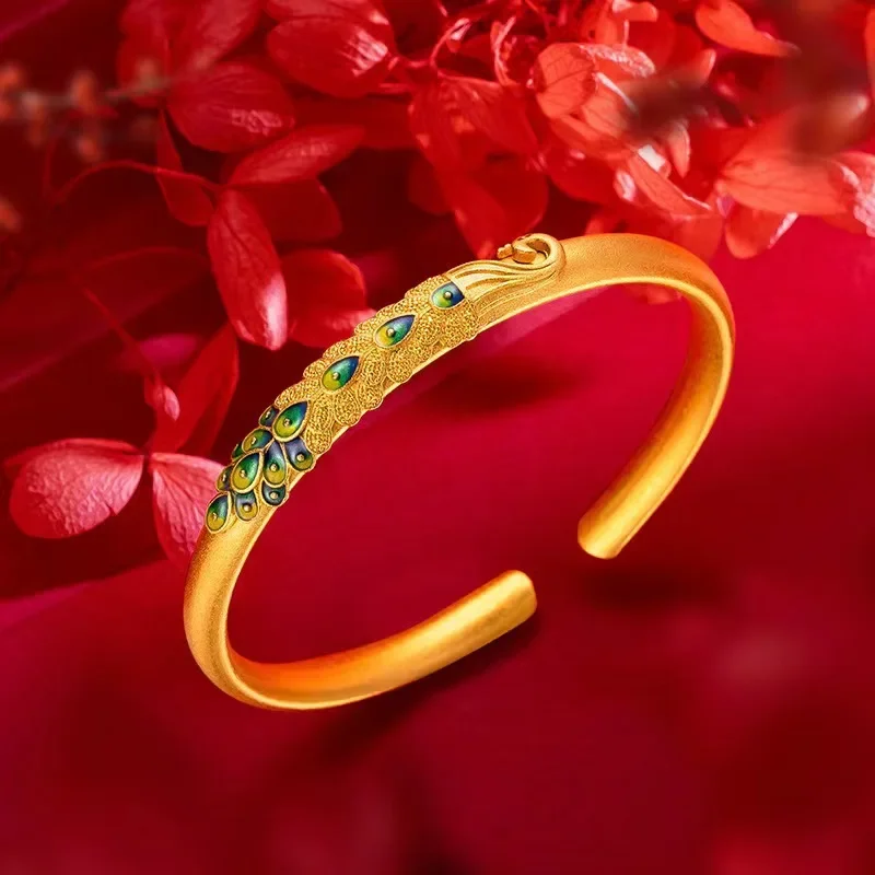 Имитация настоящего 14-каратного золота браслет Linglang Ancient Heritage женский