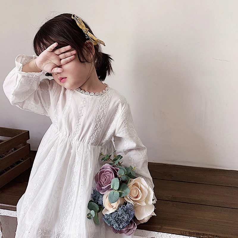 HoneyCherry Girlsɽresses Babies' Super Occidental Style Children's Long Sleeve Girls'princess Dresses Little Girls Clothing |
