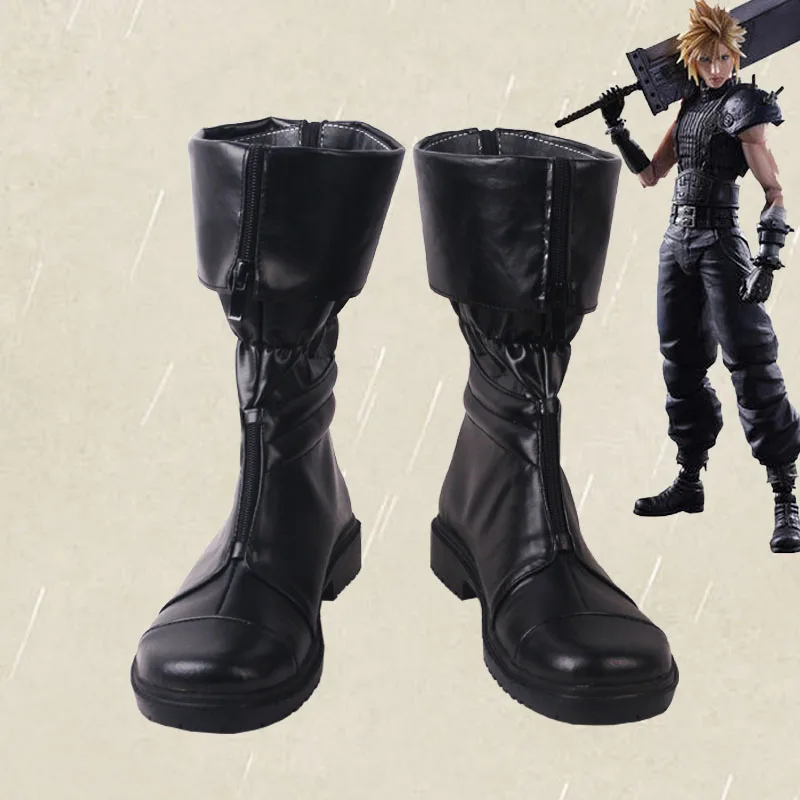 

Final Fantasy Remake Cloud Strife Cosplay Shoes Halloween Party Custom Made