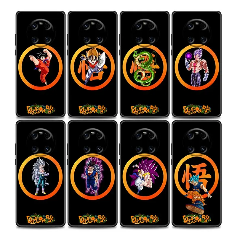 

Dragon Ball Goku Comics Mobile Phone Shell for Huawei Y6 Y7 Y9 2019 Y6p Y8s Y9a Y7a Mate 10 20 40 Pro Lite RS Soft Silicone Case