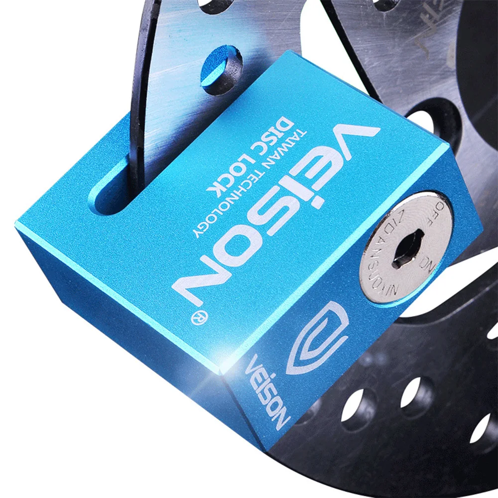 

Motorcycle Lock Security Anti-theft Disc Brake Lock Bicycle Motorcycle Scooter Protection Aluminum Alloy Anti-Theft Locks