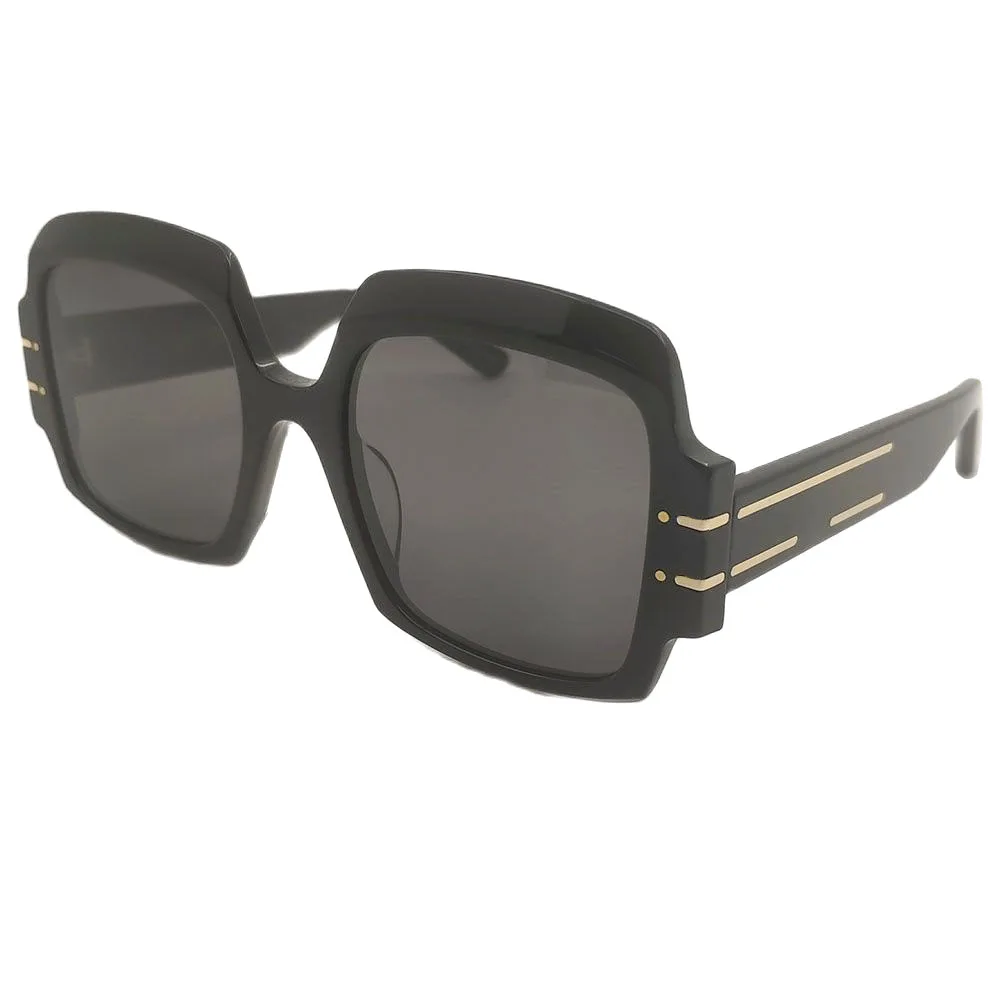 

Солнцезащитные очки в стиле ретро для мужчин и женщин, брендовые квадратные ацетатные аксессуары от солнца, в чёрной оправе, прямоугольные ...