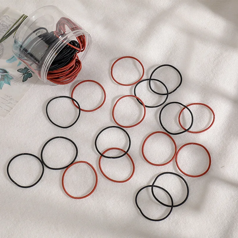 5 - 50 штук девчонок чистый большой резиновый сухожилие конский хвост с резинкой