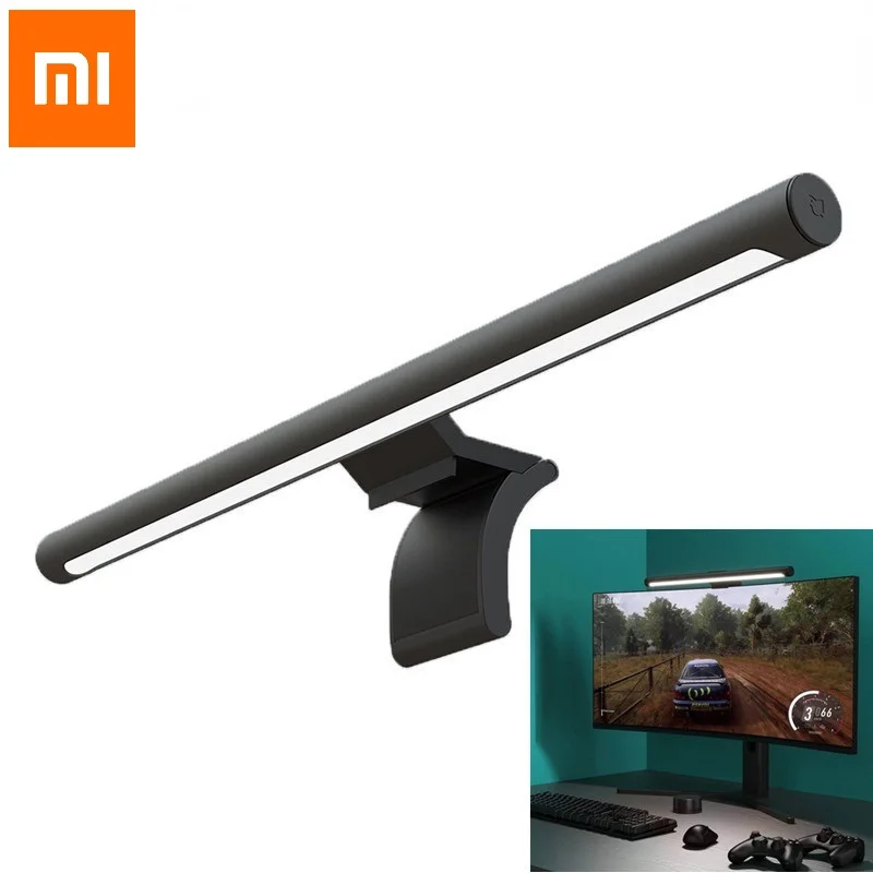 

Светодиодная Подвесная лампа Xiaomi Mijia, настольная лампа для чтения с ЖК-дисплеем и диммируемой яркостью для компьютера